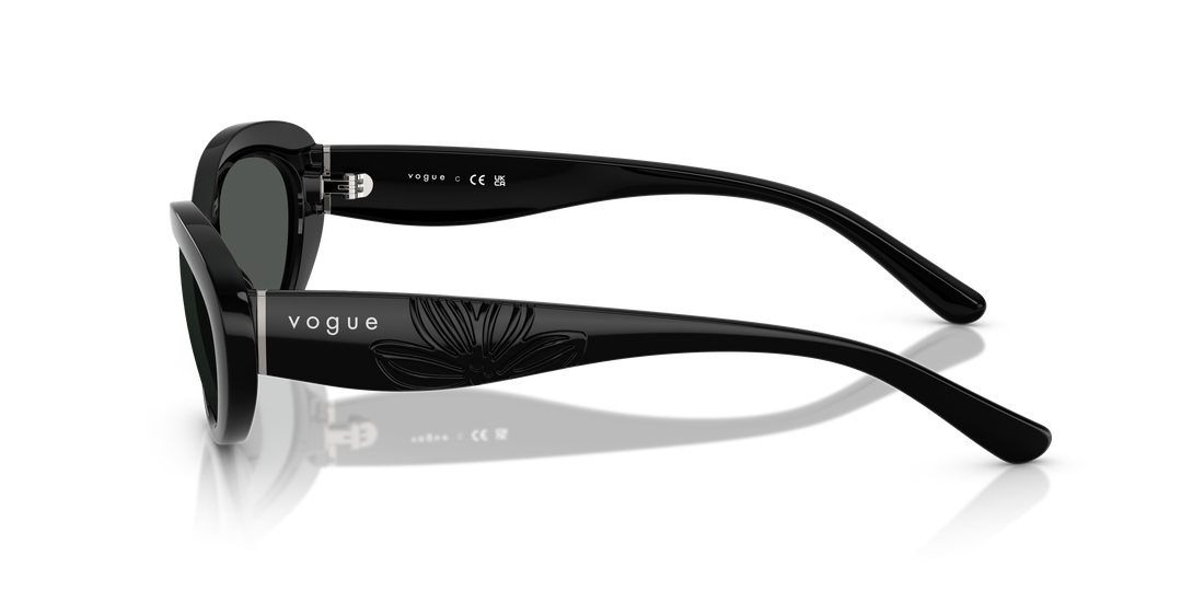 Occhiali da sole vogue eyewear vo5630s w44/87 negro oval femenino taglia 55mm - Vista dettagliata