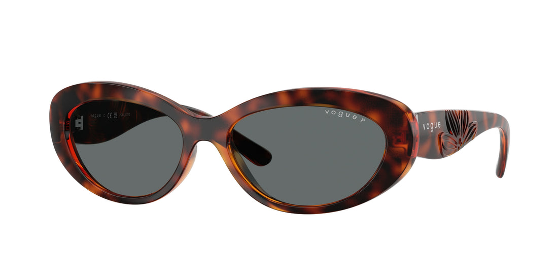 Occhiali da sole vogue eyewear vo5630s w65681 marron oval femenino taglia 55mm - Vista principale