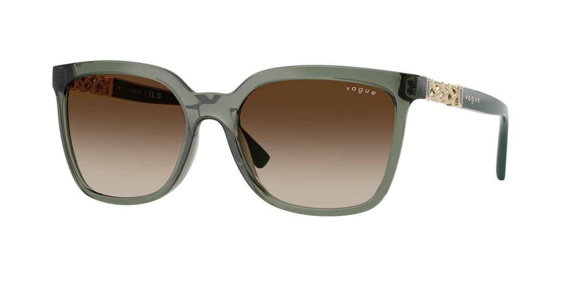 Occhiali da sole vogue eyewear vo5633sb 308613 verde square femenino taglia 56mm - Vista principale