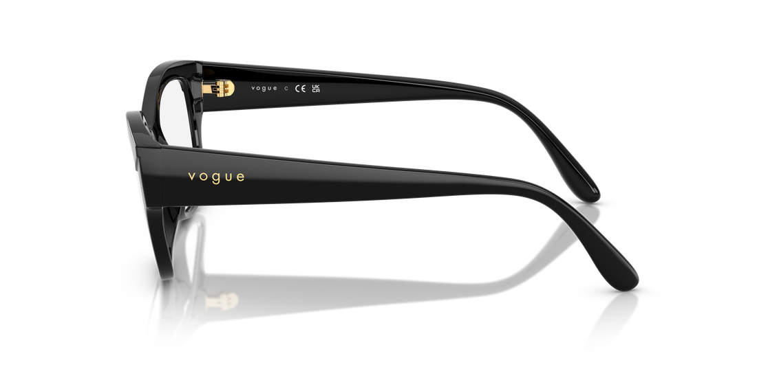 Gafas graduadas vogue eyewear vo5635u w44 negro pillow femenino talla 53mm - Vista de detalle