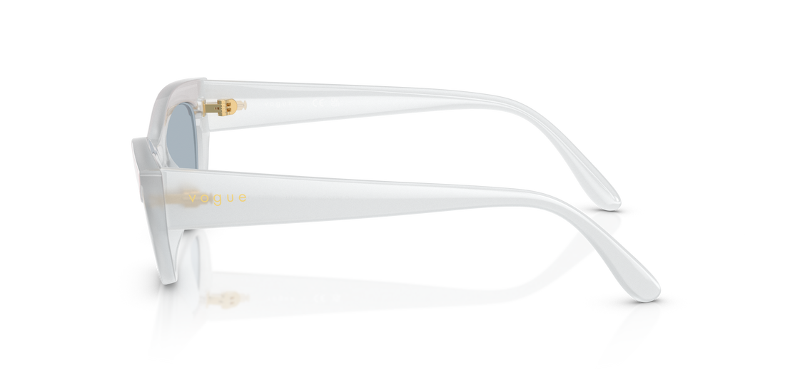 Occhiali da sole vogue eyewear vo5637su 32201u blanco cat eye femenino taglia 52mm - Vista dettagliata