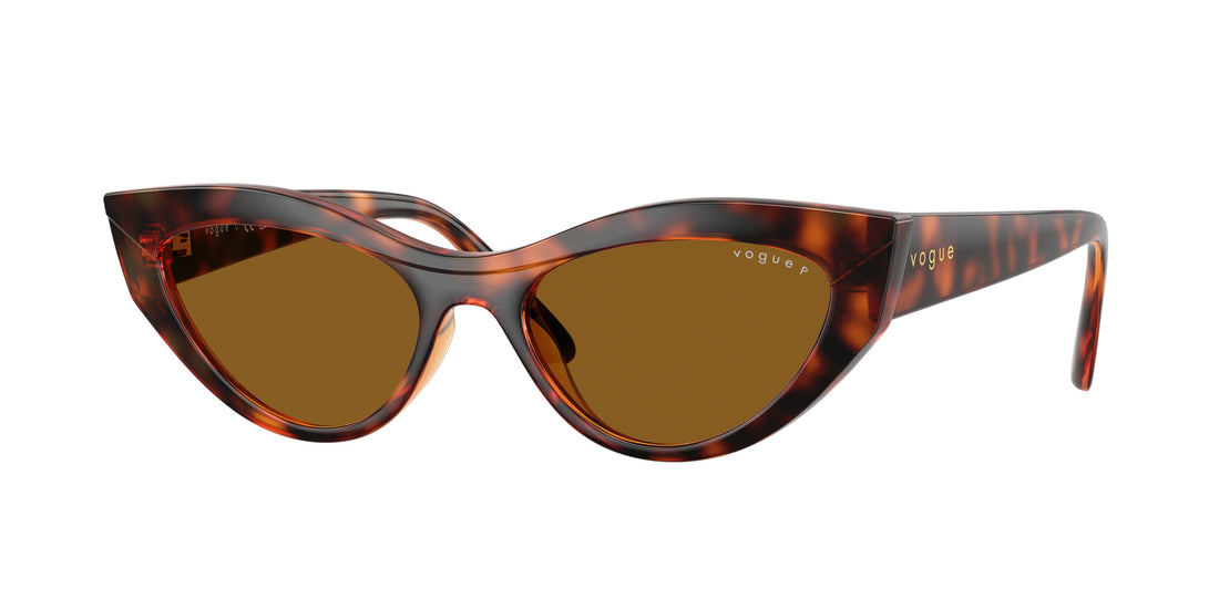 Occhiali da sole vogue eyewear vo5637su w65683 marron cat eye femenino taglia 52mm - Vista principale