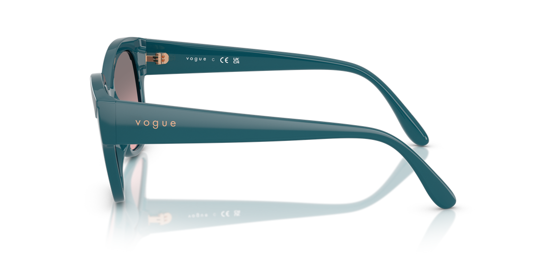 Occhiali da sole vogue eyewear vo5638su 322246 azul butterfly femenino taglia 55mm - Vista dettagliata