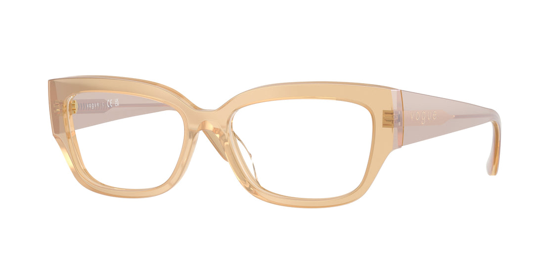 Óculos graduados vogue eyewear vo5639u 3234 marron pillow femenino tamanho 52mm - Vista principal