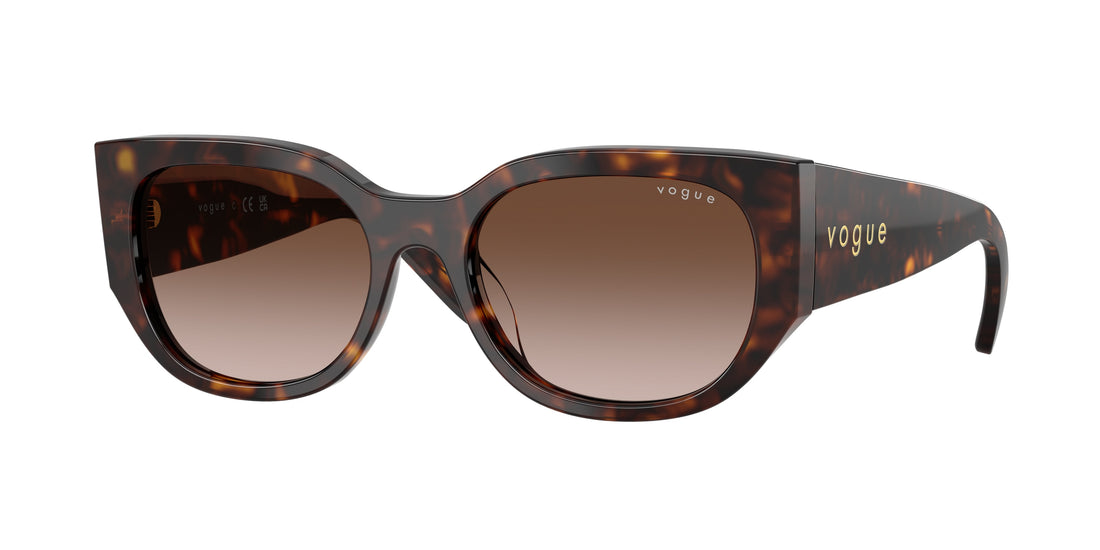 Gafas de sol vogue eyewear vo5641su w65613 marron irregular femenino talla 53mm - Vista principal