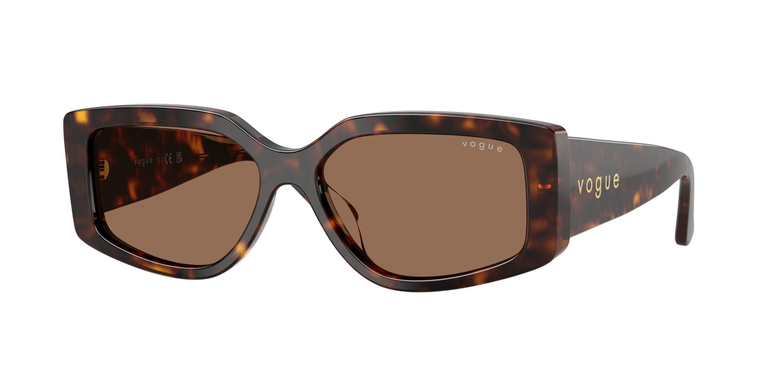 Gafas de sol vogue eyewear vo5642su w65673 marron rectangular femenino talla 55mm - Vista principal