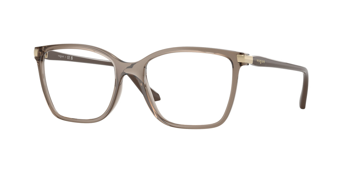 Occhiali da vista vogue eyewear vo5654 3156 marron square femenino taglia 51mm - Vista principale