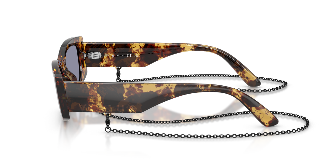 Gafas de sol vogue eyewear vo5655su 3179/1 havana pillow femenino talla 53mm - Vista de detalle