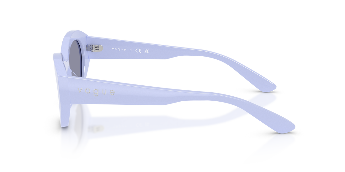 Gafas de sol vogue eyewear vo5659su 3245/1 violeta irregular femenino talla 52mm - Vista de detalle