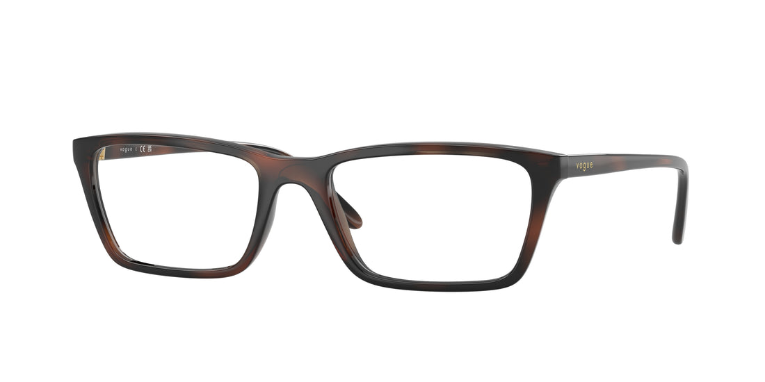 Óculos graduados vogue eyewear vo5667 2386 marron pillow femenino tamanho 52mm - Vista principal