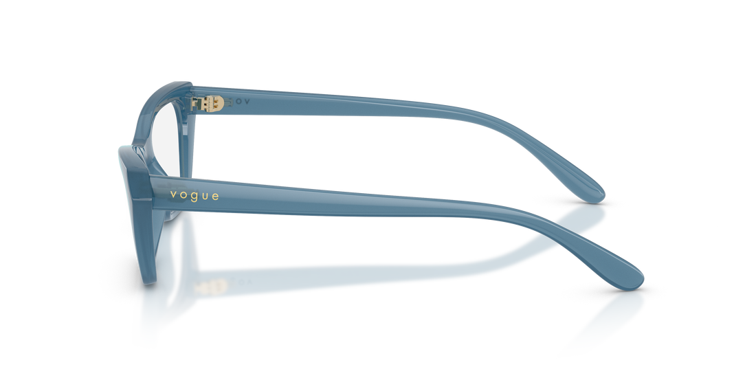 Occhiali da vista vogue eyewear vo5670 3036 azul cat eye femenino taglia 51mm - Vista dettagliata