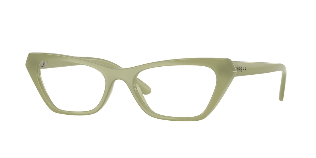 Occhiali da vista vogue eyewear vo5670 3254 verde cat eye femenino taglia 53mm - Vista principale