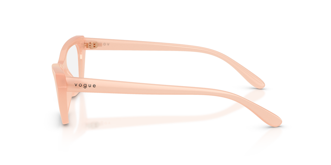 Occhiali da vista vogue eyewear vo5670 3256 rosa cat eye femenino taglia 53mm - Vista dettagliata