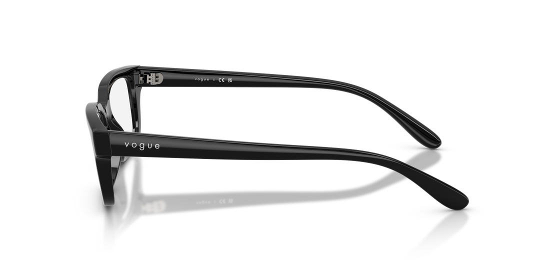 Occhiali da vista vogue eyewear vo5671 w44 negro rectangular femenino taglia 53mm - Vista dettagliata