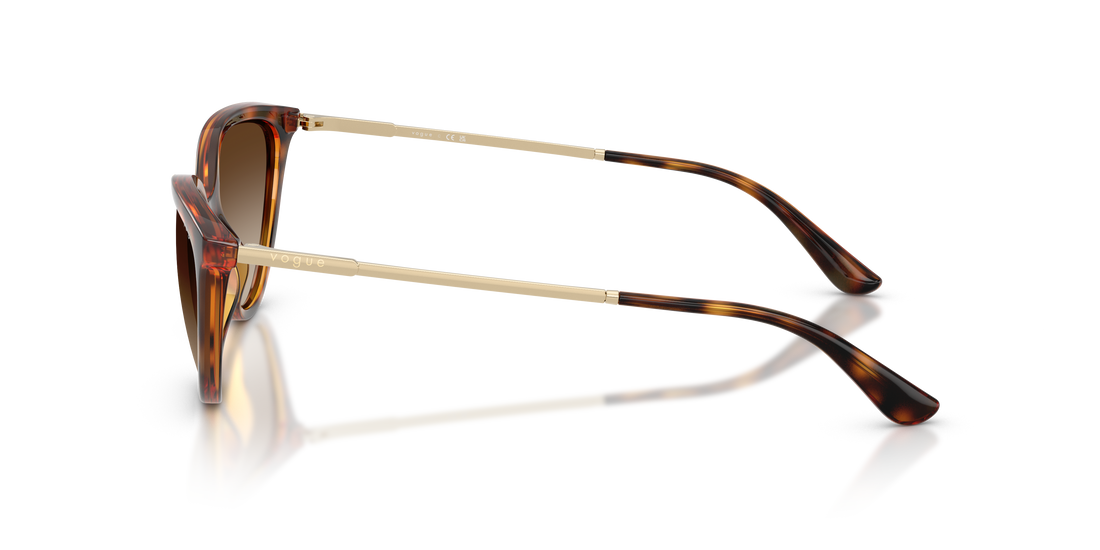Gafas de sol vogue eyewear vo5672s w65613 marron cat eye femenino talla 57mm - Vista de detalle