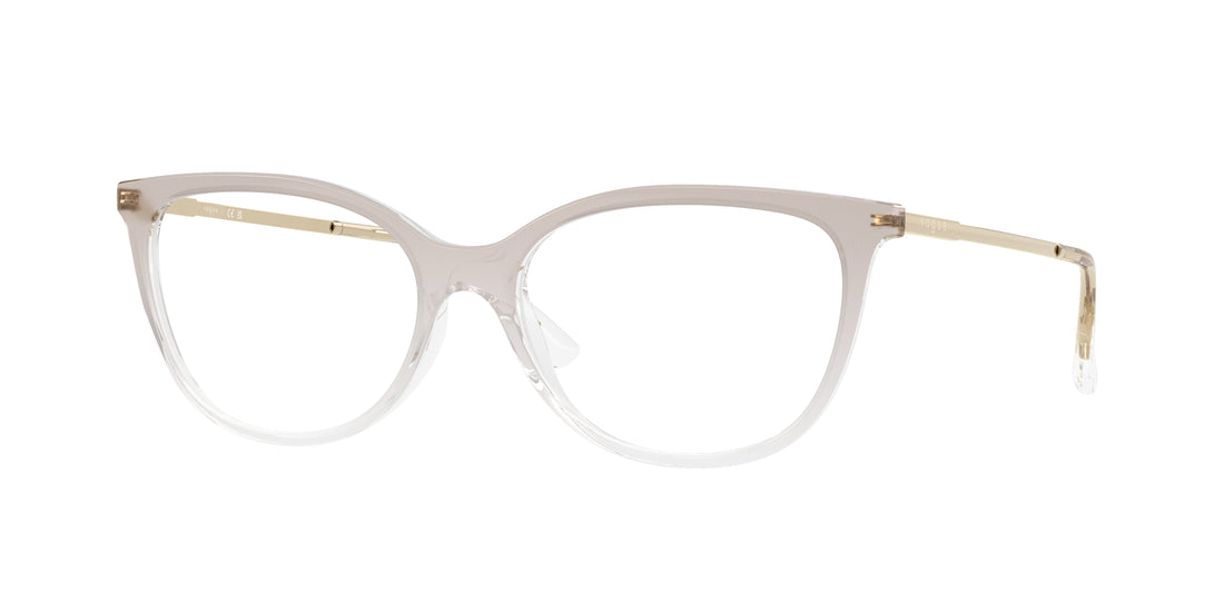 Óculos graduados vogue eyewear vo5673 2736 marron oval femenino tamanho 54mm - Vista principal