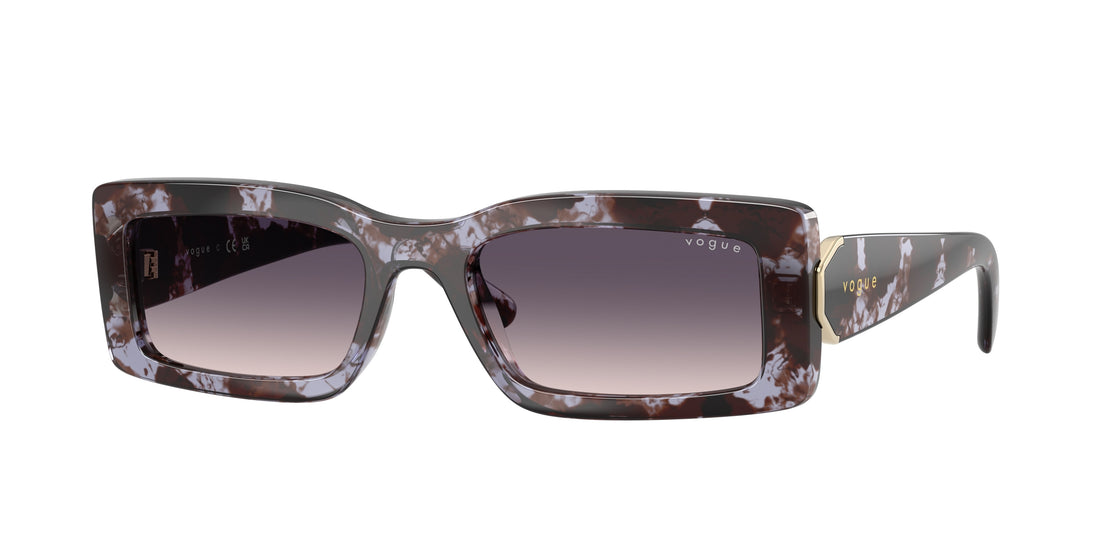 Gafas de sol vogue eyewear vo5674s 317836 violeta rectangular femenino talla 53mm - Vista principal