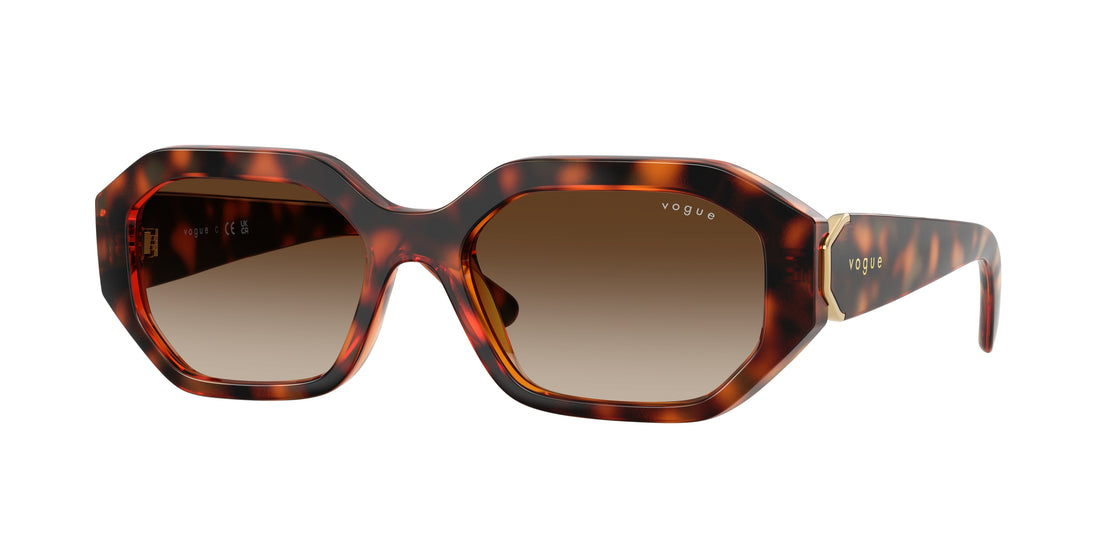Gafas de sol vogue eyewear vo5675s w65613 marron irregular femenino talla 54mm - Vista principal