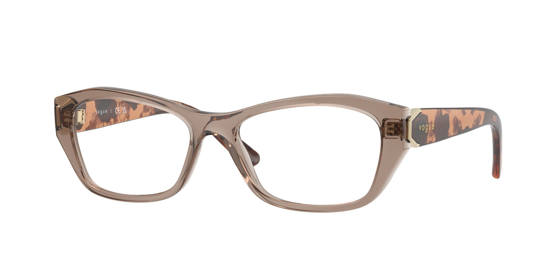 Occhiali da vista vogue eyewear vo5676 2940 marron irregular femenino taglia 53mm - Vista principale