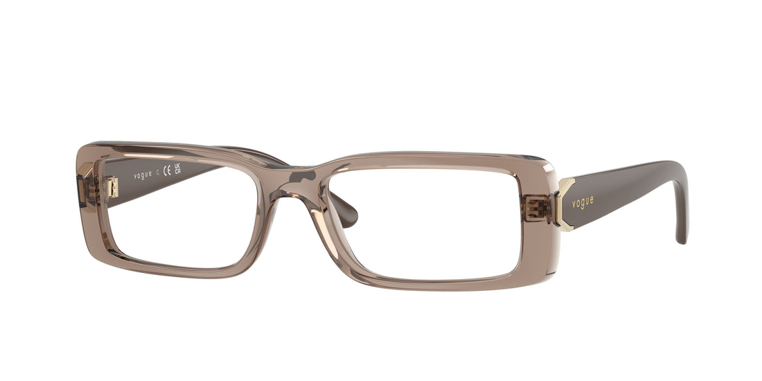 Occhiali da vista vogue eyewear vo5677 2940 marron rectangular femenino taglia 52mm - Vista principale