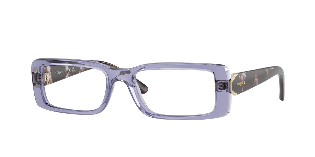 Occhiali da vista vogue eyewear vo5677 3177 violeta rectangular femenino taglia 50mm - Vista principale