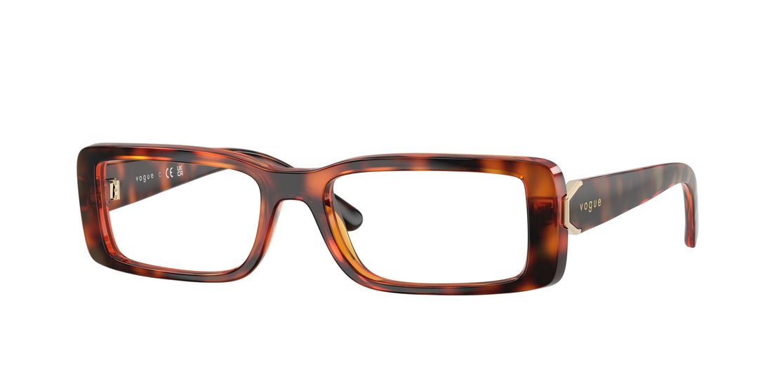 Gafas graduadas vogue eyewear vo5677 w656 marron rectangular femenino talla 52mm - Vista principal