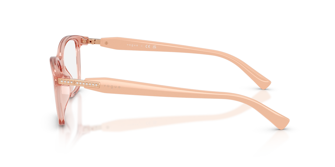 Gafas graduadas vogue eyewear vo5680b 2864 rosa pillow femenino talla 54mm - Vista de detalle