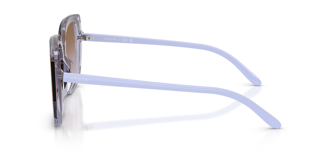 Gafas de sol vogue eyewear vo5684sd 292568 violeta square femenino talla 65mm - Vista de detalle
