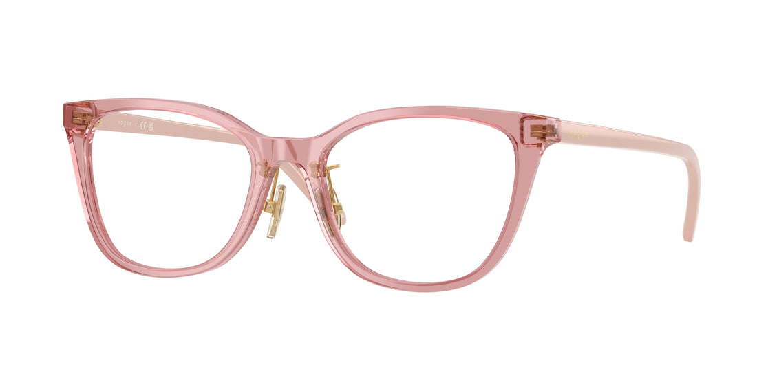 Occhiali da vista vogue eyewear vo5685d 2921 rosa cat eye femenino taglia 53mm - Vista principale