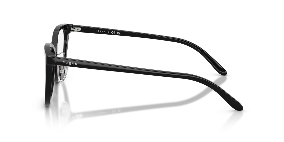 Occhiali da vista vogue eyewear vo5685d w44 negro cat eye femenino taglia 53mm - Vista dettagliata