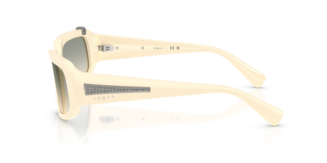 Gafas de sol vogue eyewear vo5688sb 31672c blanco irregular femenino talla 55mm - Vista de detalle