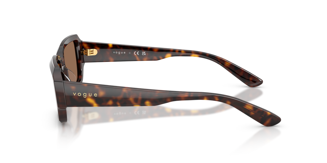 Gafas de sol vogue eyewear vo5693su w65673 marron rectangular femenino talla 54mm - Vista de detalle