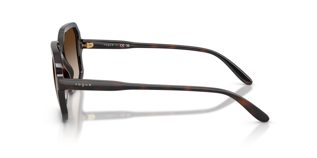 Gafas de sol vogue eyewear vo5696s 238613 marron square femenino talla 55mm - Vista de detalle