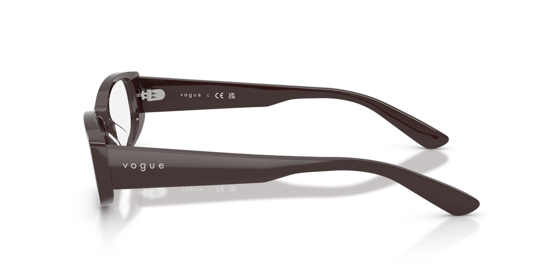 Occhiali da vista vogue eyewear vo5699u 3269 marron pillow femenino taglia 53mm - Vista dettagliata