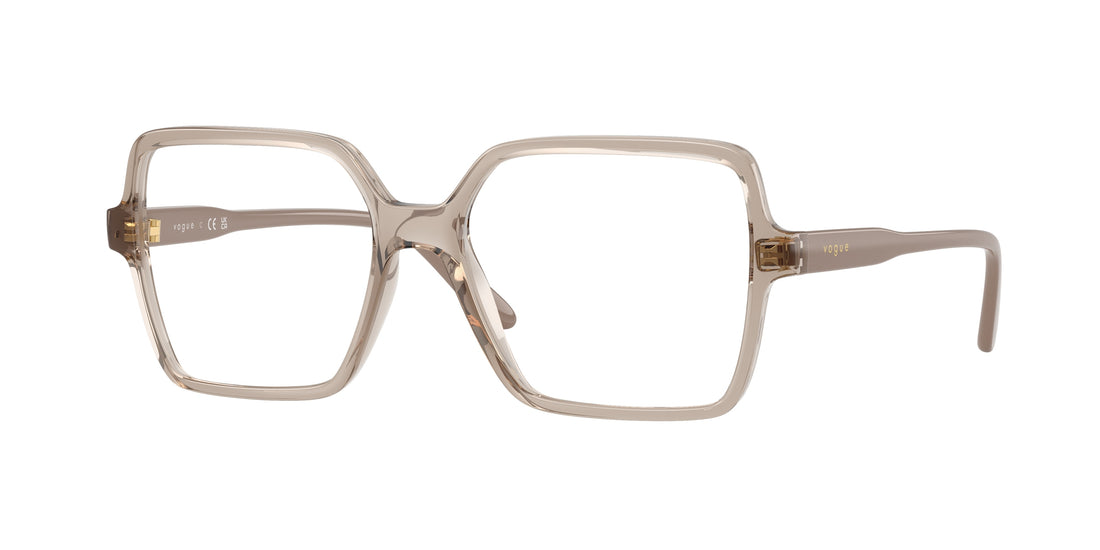 Occhiali da vista vogue eyewear vo5702 2990 marron square femenino taglia 51mm - Vista principale