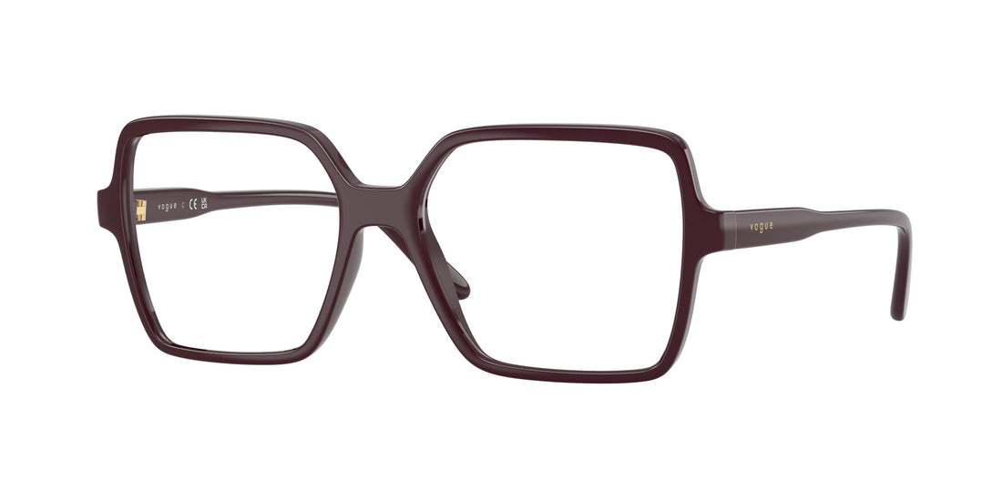 Occhiali da vista vogue eyewear vo5702 3284 rojo square femenino taglia 53mm - Vista principale