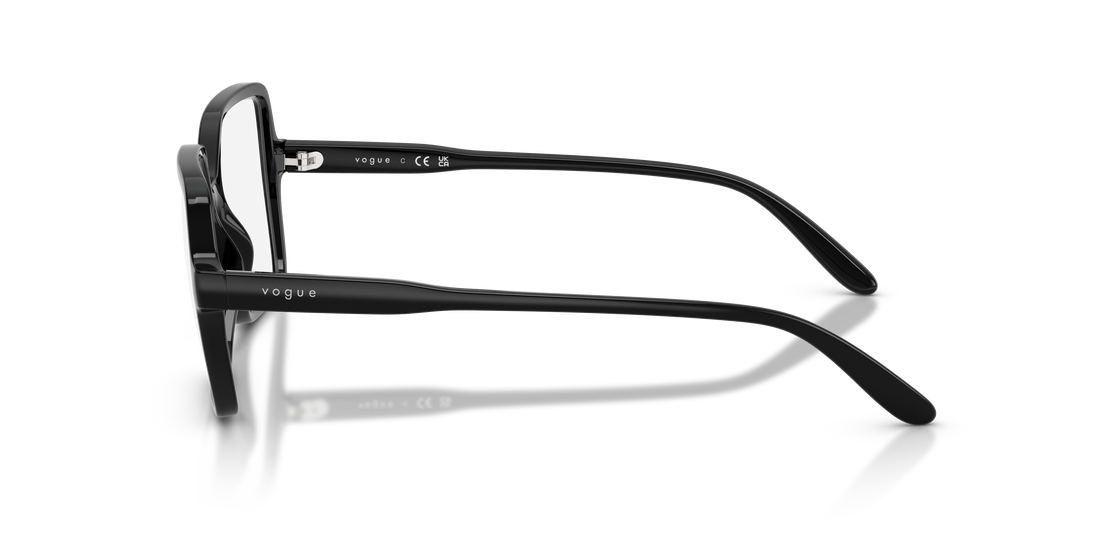 Gafas graduadas vogue eyewear vo5702 w44 negro square femenino talla 49mm - Vista de detalle