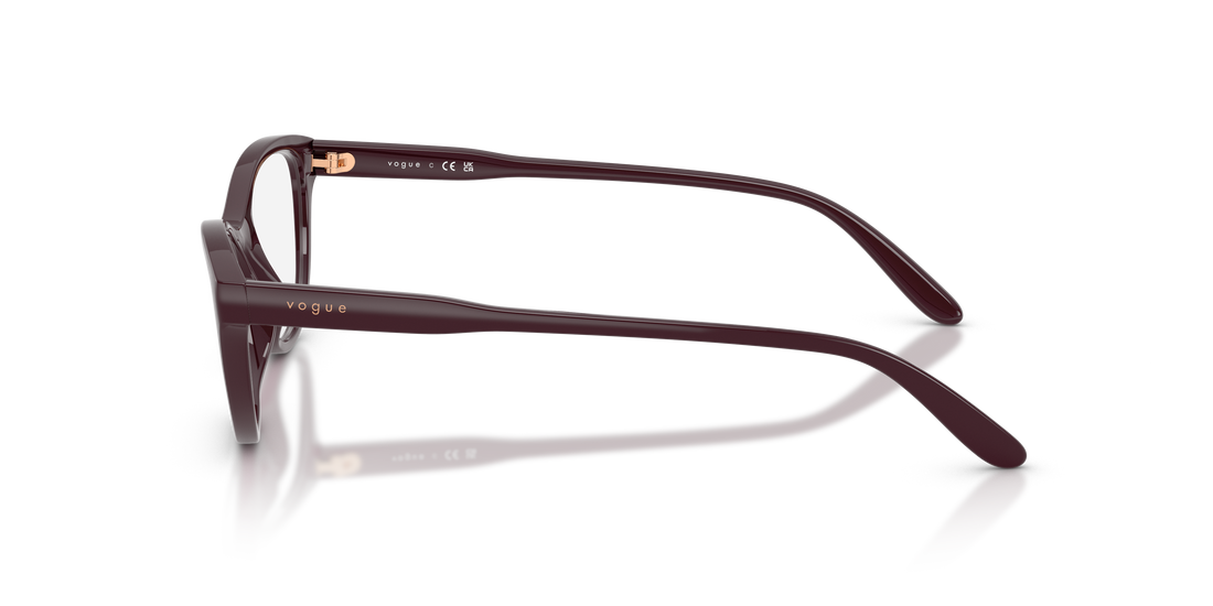 Occhiali da vista vogue eyewear vo5703u 3284 rojo oval femenino taglia 53mm - Vista dettagliata