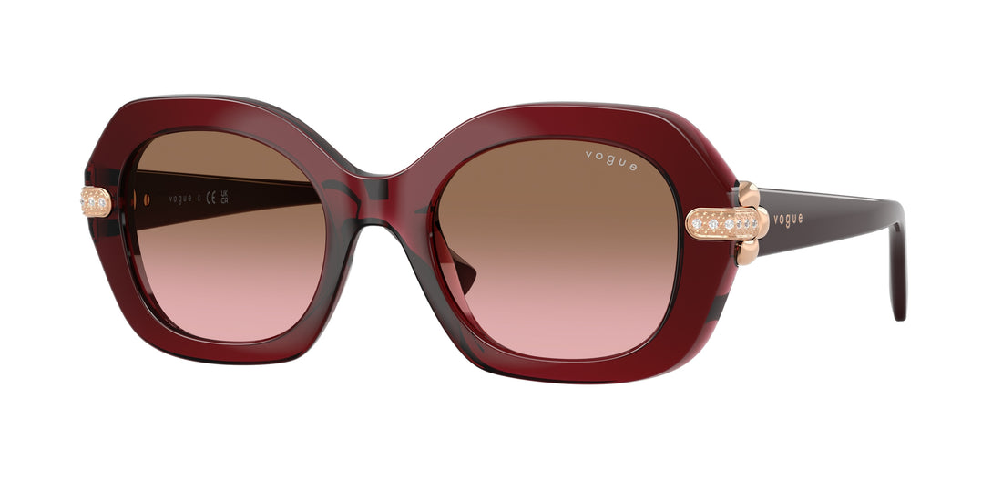 Gafas de sol vogue eyewear vo5706sb 328614 rojo irregular femenino talla 50mm - Vista principal