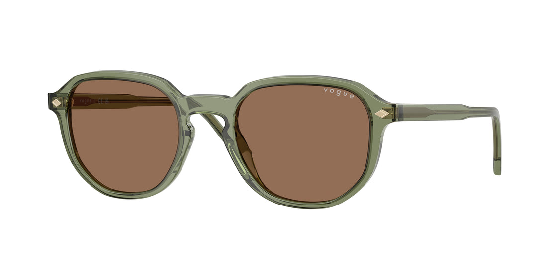 Gafas de sol vogue eyewear vo5707s 318773 verde irregular masculino talla 51mm - Vista principal