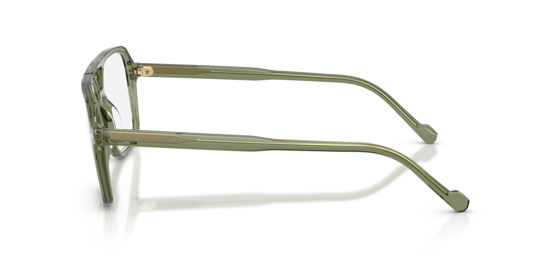 Occhiali da vista vogue eyewear vo5709 3187 verde pillow masculino taglia 55mm - Vista dettagliata