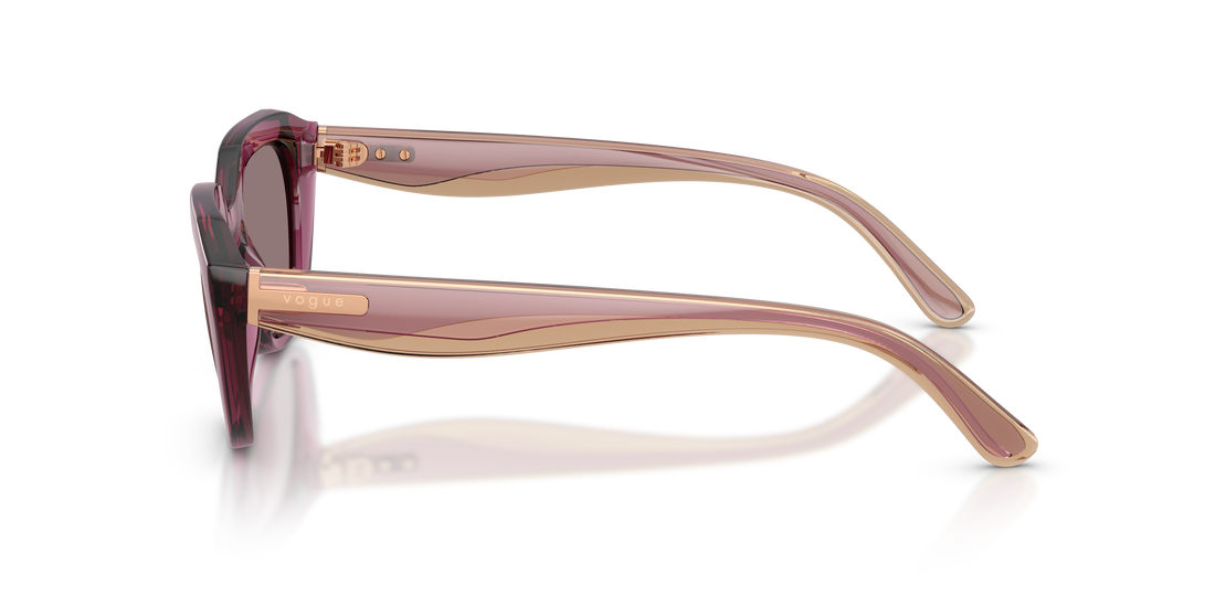 Gafas de sol vogue eyewear vo5711s 32277n violeta irregular femenino talla 51mm - Vista de detalle