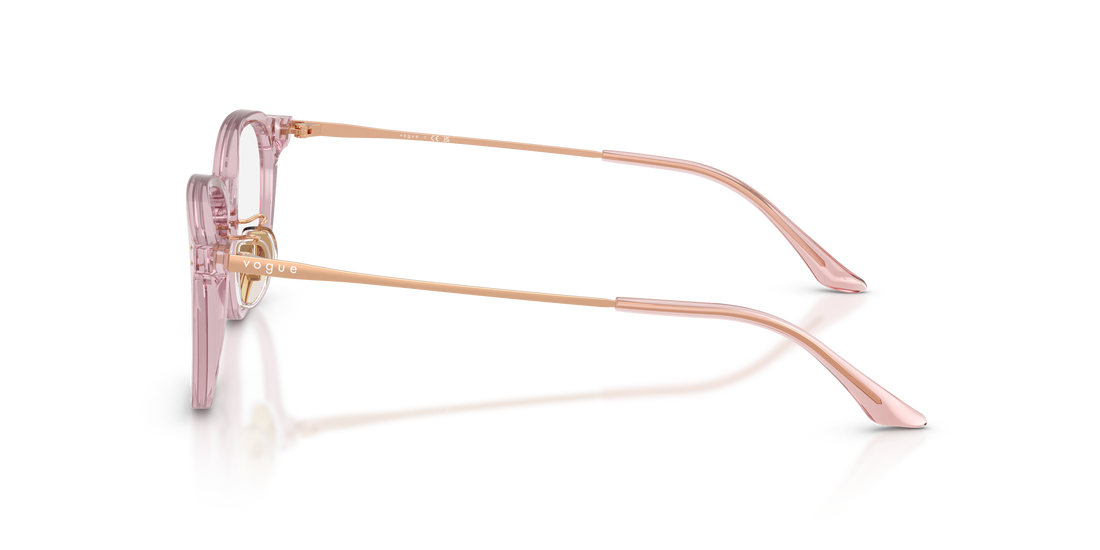 Gafas graduadas vogue eyewear vo5713d 2980 violeta irregular femenino talla 52mm - Vista de detalle