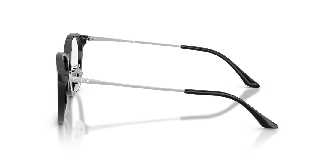 Gafas graduadas vogue eyewear vo5713d w44 negro irregular femenino talla 52mm - Vista de detalle