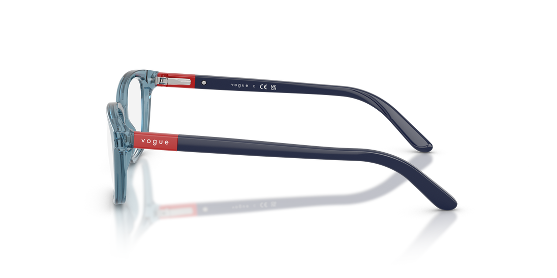 Brillen vogue eyewear vy2001 2966 azul square infantil größe 47mm - Detailansicht