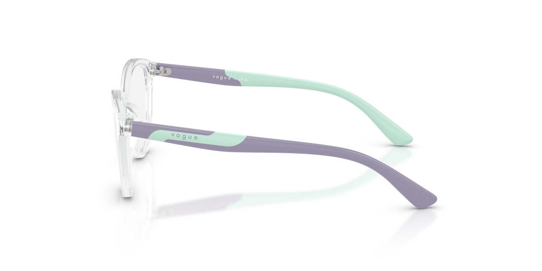 Occhiali da vista vogue eyewear vy2019 w745 transparente pillow infantil taglia 46mm - Vista dettagliata