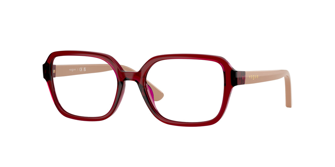 Occhiali da vista vogue eyewear vy2032 3066 rojo irregular infantil taglia 49mm - Vista principale