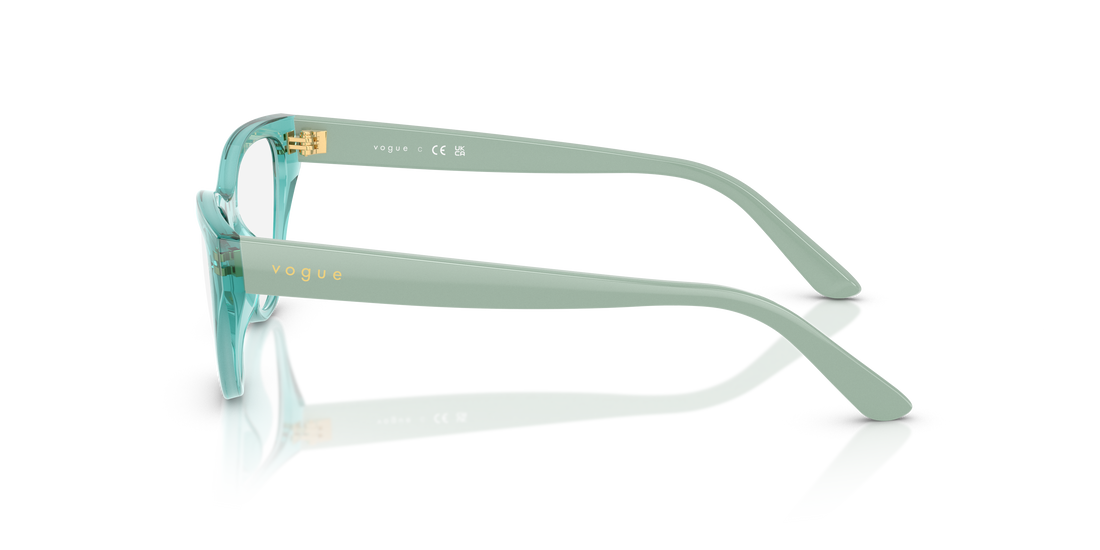 Occhiali da vista vogue eyewear vy2035 3192 azul cat eye infantil taglia 51mm - Vista dettagliata