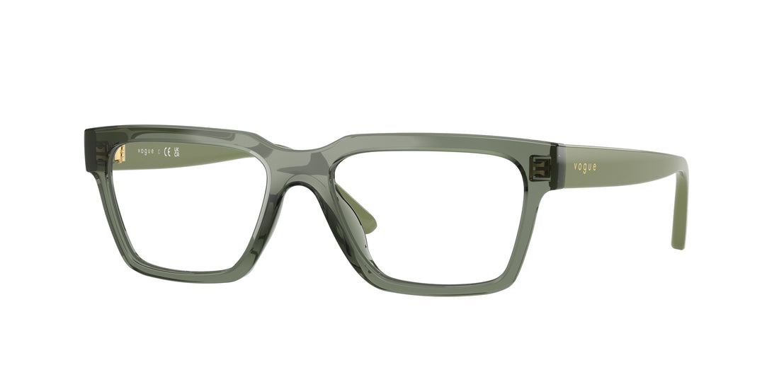 Occhiali da vista vogue eyewear vy2040 3086 verde rectangular infantil taglia 49mm - Vista principale