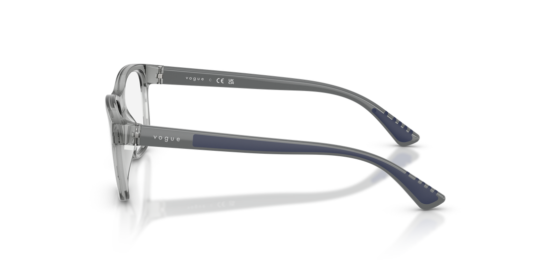 Óculos graduados vogue eyewear vy2042 2283 gris pillow infantil tamanho 48mm - Vista de detalhe